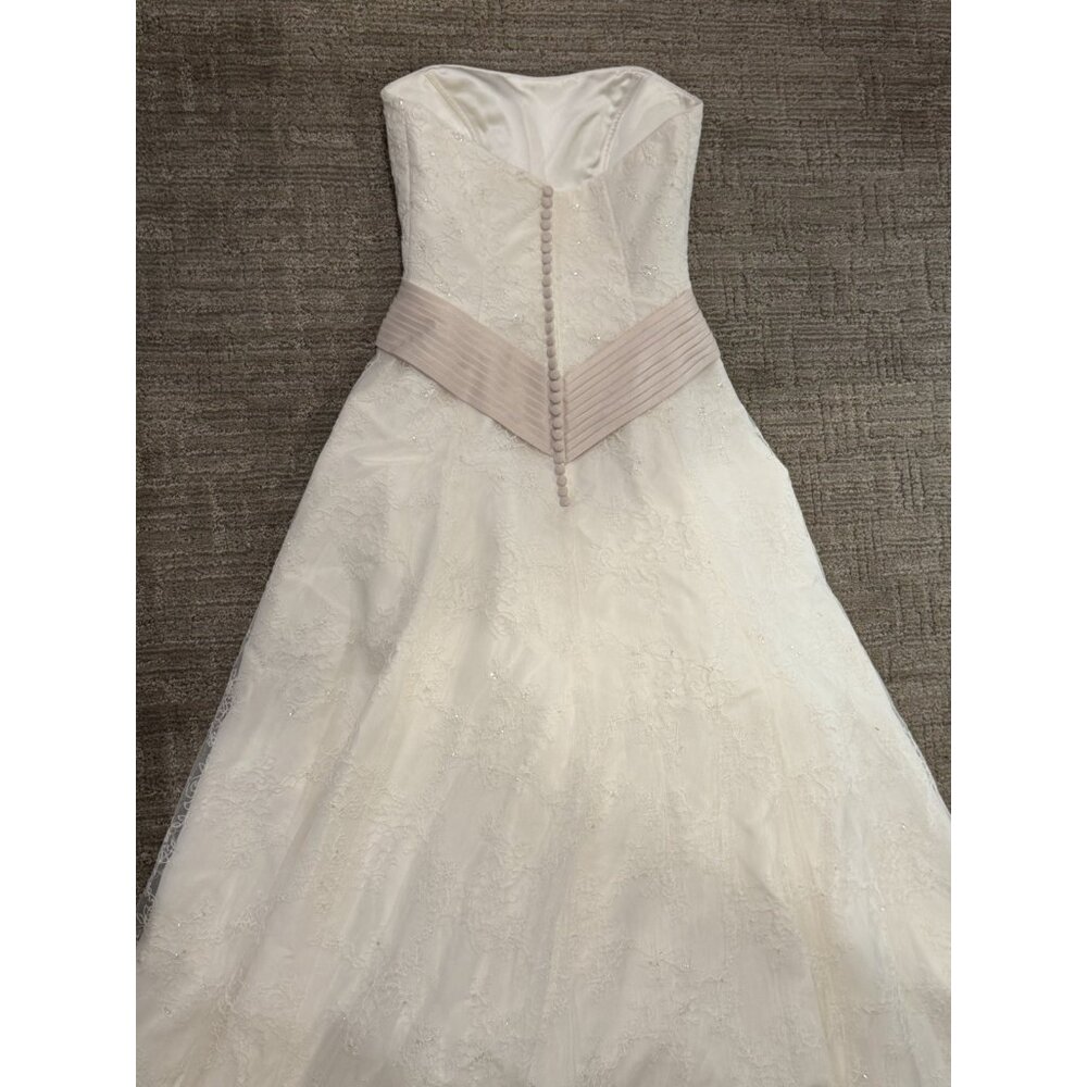 Casablanca Bridal Wedding Dress Whimsical Wonder IVORY Gown C1772 WOMEN 8 NEW - Picture 13 of 13